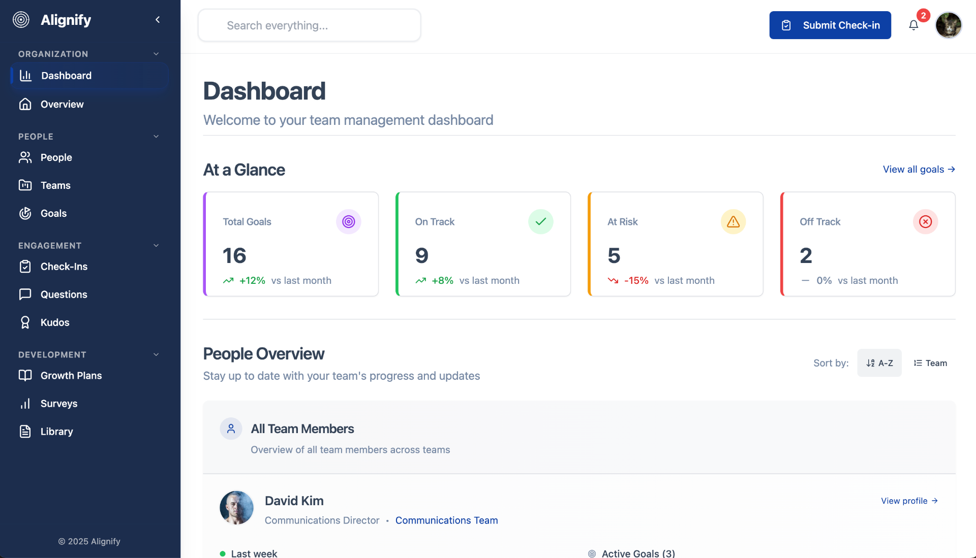 Alignify Dashboard